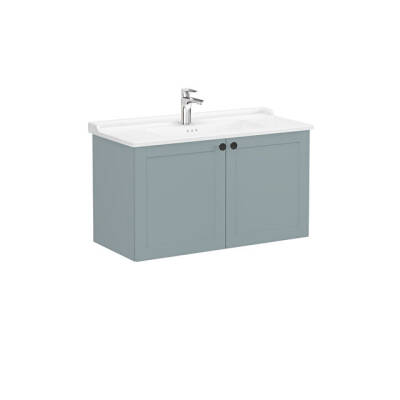 VitrA Root Classic Lavabo Dolabı, 100 cm, Mat Fiyord Yeşili - 1