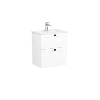 VitrA Root Classic Lavabo Dolabı, 60 cm, Mat Beyaz - 1