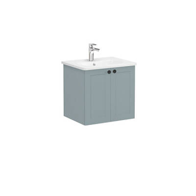 VitrA Root Classic Lavabo Dolabı, 60 cm, Mat Fiyord Yeşili - 1