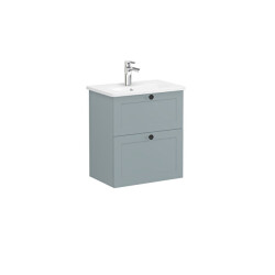 VitrA Root Classic Lavabo Dolabı, 60 cm, Mat Fiyord Yeşili - VİTRA