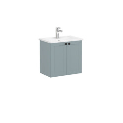 VitrA Root Classic Lavabo Dolabı, 60 cm, Mat Fiyord Yeşili - VİTRA