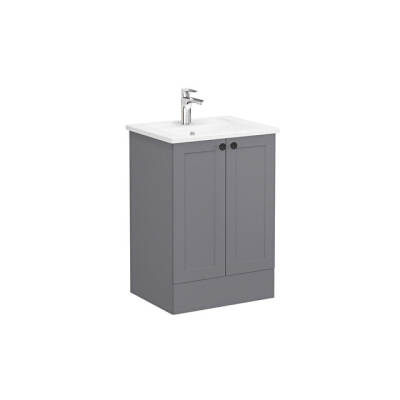 VitrA Root Classic Lavabo Dolabı, 60 cm, Mat Gri - 1