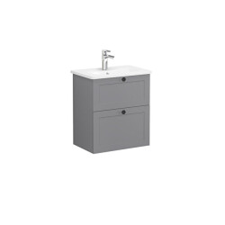 VitrA Root Classic Lavabo Dolabı, 60 cm, Mat Gri - VİTRA
