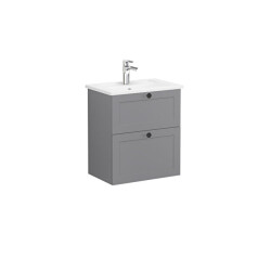 VitrA Root Classic Lavabo Dolabı, 60 cm, Mat Gri - VİTRA