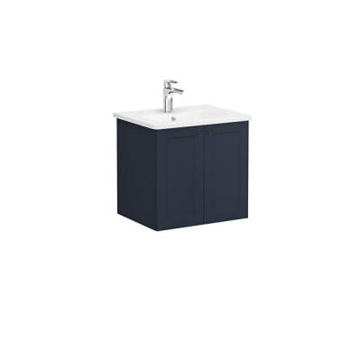 VitrA Root Classic Lavabo Dolabı, 60 cm, Mat Lacivert - 1