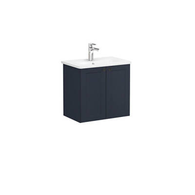 VitrA Root Classic Lavabo Dolabı 60 cm, Mat Lacivert - 1