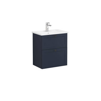 VitrA Root Classic Lavabo Dolabı, 60 cm, Mat Lacivert - 1