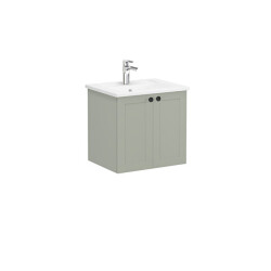 VitrA Root Classic Lavabo Dolabı, 60 cm, Mat Retro Yeşil - VİTRA