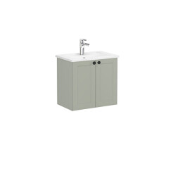 VitrA Root Classic Lavabo Dolabı, 60 cm, Mat Retro Yeşil - VİTRA