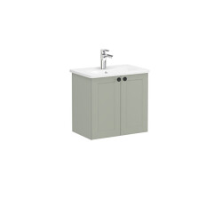 VitrA Root Classic Lavabo Dolabı, 60 cm, Mat Retro Yeşil - VİTRA