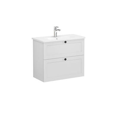 VitrA Root Classic Lavabo Dolabı, 80 cm, Mat Açık Gri - 1