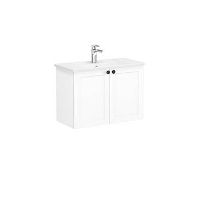 VitrA Root Classic Lavabo Dolabı, 80 cm, Mat Beyaz - 1