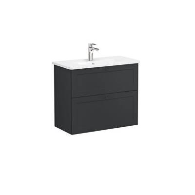 VitrA Root Classic Lavabo Dolabı, 80 cm, Mat Grafit - 1