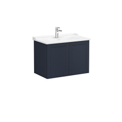 VitrA Root Classic Lavabo Dolabı, 80 cm, Mat Lacivert - VİTRA