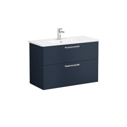 VitrA Root Flat 100 cm Mat Lacivert Lavabo Alt Dolabı - VİTRA
