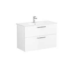 VitrA Root Flat 100 cm Parlak Beyaz Lavabo Alt Dolabı - VİTRA
