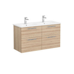 VitrA Root Flat 120 cm Doğal Meşe Lavabo Alt Dolabı - VİTRA