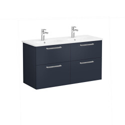 VitrA Root Flat 120 cm Mat Lacivert Lavabo Alt Dolabı - VİTRA