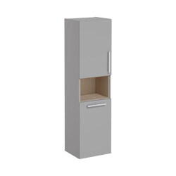 VitrA Root Flat 40 cm Çamaşır Sepetli Mat Kaya Gri Boy Dolabı - VİTRA