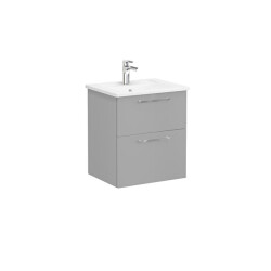 VitrA Root Flat 60 cm Mat Kaya Gri Lavabo Alt Dolabı - VİTRA