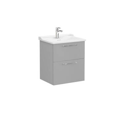 VitrA Root Flat 60 cm Mat Kaya Gri Lavabo Alt Dolabı - 1