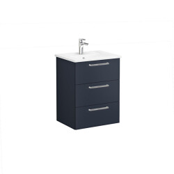 VitrA Root Flat 60 cm Mat Lacivert Lavabo Alt Dolabı - VİTRA