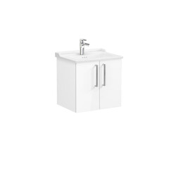 VitrA Root Flat 60 cm Parlak Beyaz Lavabo Alt Dolabı - VİTRA