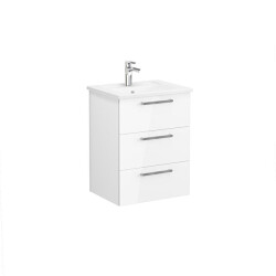 VitrA Root Flat 60 cm Parlak Beyaz Lavabo Alt Dolabı - VİTRA