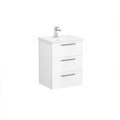 VitrA Root Flat 60 cm Parlak Beyaz Lavabo Alt Dolabı - 1