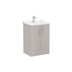 VitrA Root Flat 60 cm Parlak Sahra Beji Lavabo Alt Dolabı - VİTRA
