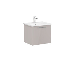VitrA Root Flat 60 cm Parlak Sahra Beji Lavabo Alt Dolabı - VİTRA