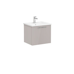 VitrA Root Flat 60 cm Parlak Sahra Beji Lavabo Alt Dolabı - VİTRA