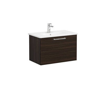 VitrA Root Flat 80 cm Ceviz Lavabo Alt Dolabı - 1