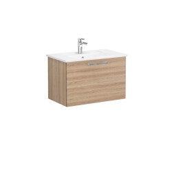 VitrA Root Flat 80 cm Doğal Meşe Lavabo Alt Dolabı - VİTRA