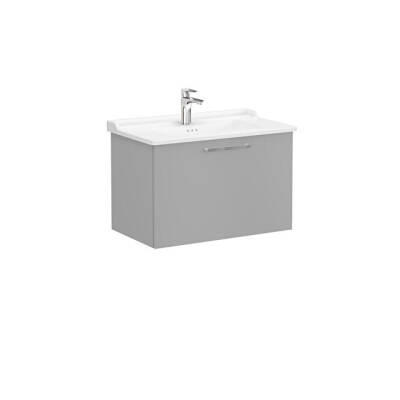 VitrA Root Flat 80 cm Mat Kaya Gri Lavabo Alt Dolabı - 1