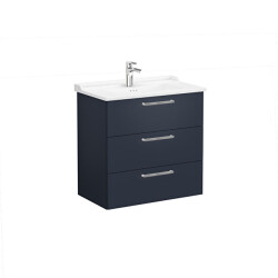 VitrA Root Flat 80 cm Mat Lacivert Lavabo Alt Dolabı - VİTRA