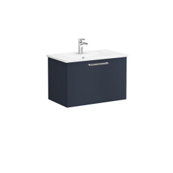 VitrA Root Flat 80 cm Mat Lacivert Lavabo Alt Dolabı - VİTRA