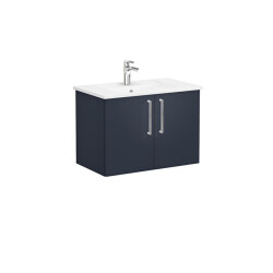 VitrA Root Flat 80 cm Mat Lacivert Lavabo Alt Dolabı - VİTRA
