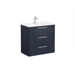 VitrA Root Flat 80 cm Mat Lacivert Lavabo Alt Dolabı - VİTRA
