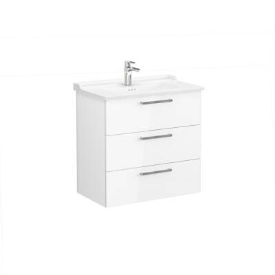 VitrA Root Flat 80 cm Parlak Beyaz Lavabo Alt Dolabı - 1