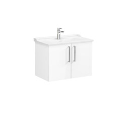 VitrA Root Flat 80 cm Parlak Beyaz Lavabo Alt Dolabı - VİTRA