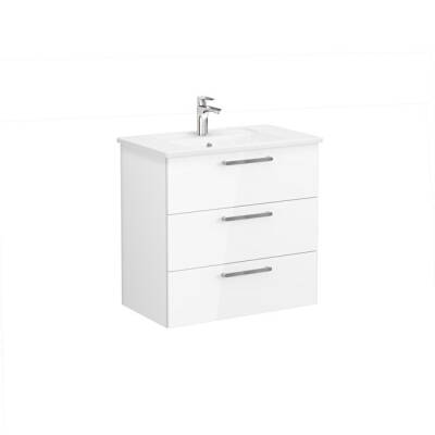 VitrA Root Flat 80 cm Parlak Beyaz Lavabo Alt Dolabı - 1