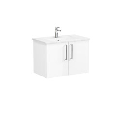 VitrA Root Flat 80 cm Parlak Beyaz Lavabo Alt Dolabı - VİTRA