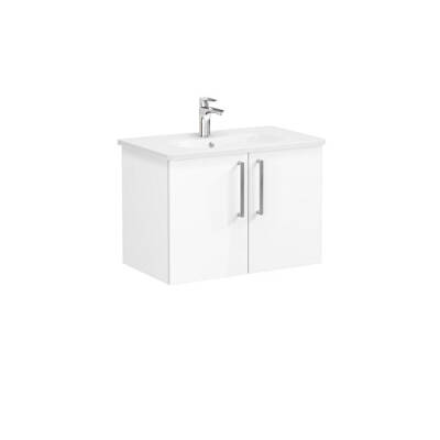 VitrA Root Flat 80 cm Parlak Beyaz Lavabo Alt Dolabı - 1