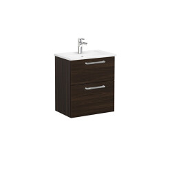 VitrA Root Flat Lavabo Dolabı, 2 Çekmeceli, Dar, 60 cm - VİTRA