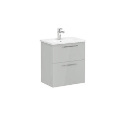VitrA Root Flat Lavabo Dolabı, 2 Çekmeceli, Dar, 60 cm - VİTRA