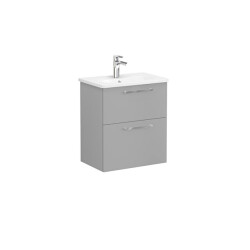 VitrA Root Flat Lavabo Dolabı, 2 Çekmeceli, Dar, 60 cm - VİTRA