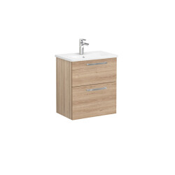 VitrA Root Flat Lavabo Dolabı, 2 Çekmeceli, Dar, 60 cm - VİTRA
