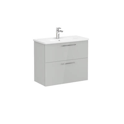 VitrA Root Flat Lavabo Dolabı, 2 Çekmeceli, Dar, 80 cm - 1