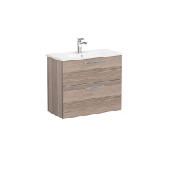 VitrA Root Flat Lavabo Dolabı, 2 Çekmeceli, Dar, 80 cm - VİTRA